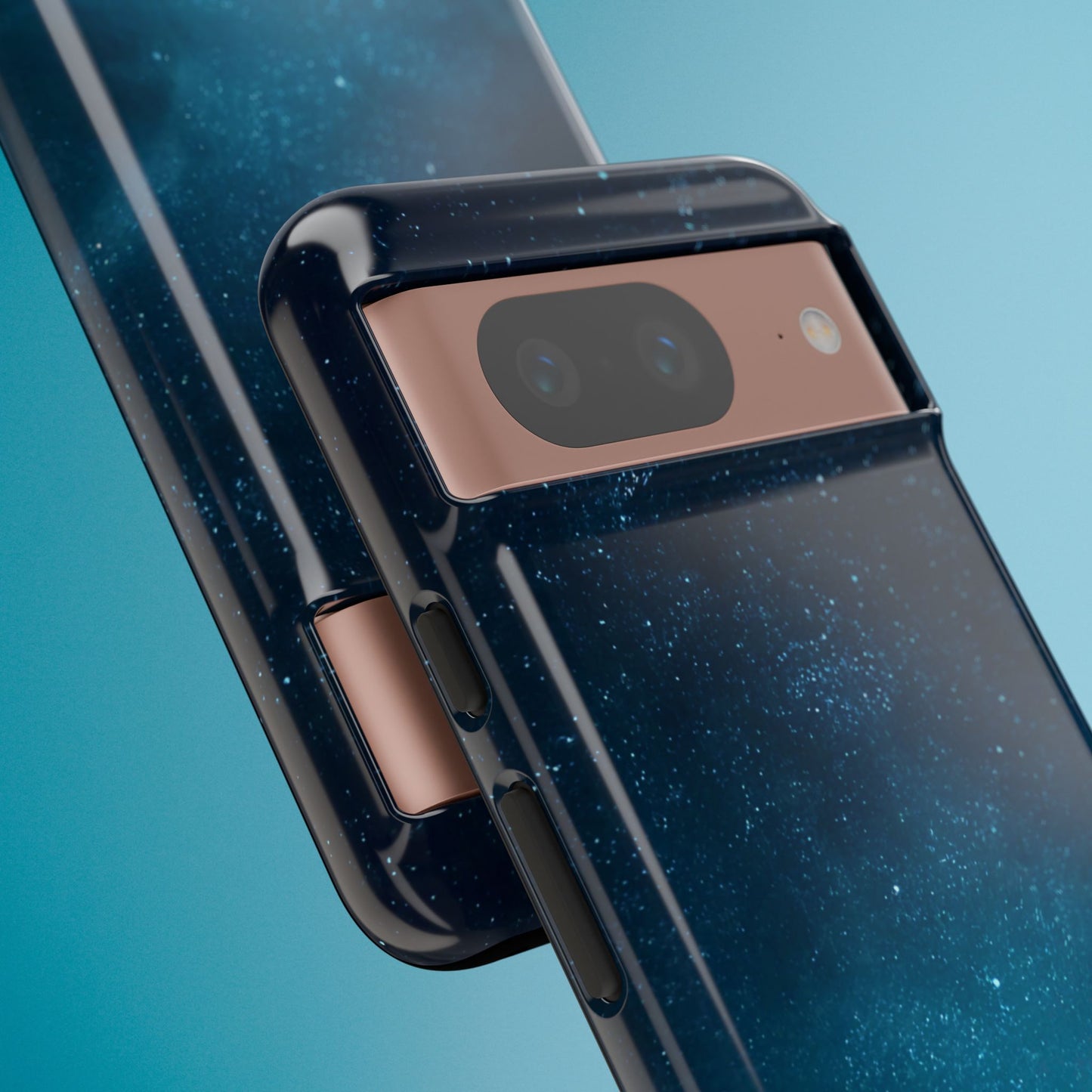 Dark Starry Night Phone Case - Winter Theme Phone Cover for iPhone, Pixel and Samsung Galaxy Models