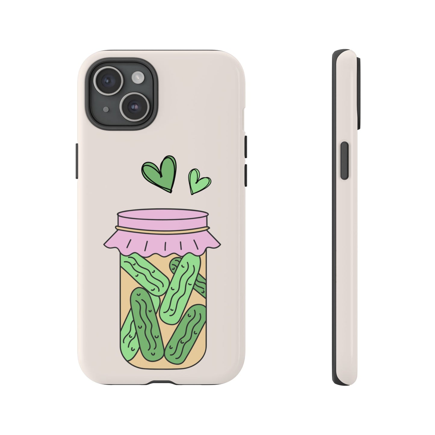 Pickle Jar Phone Case: iPhone, Pixel and Galaxy