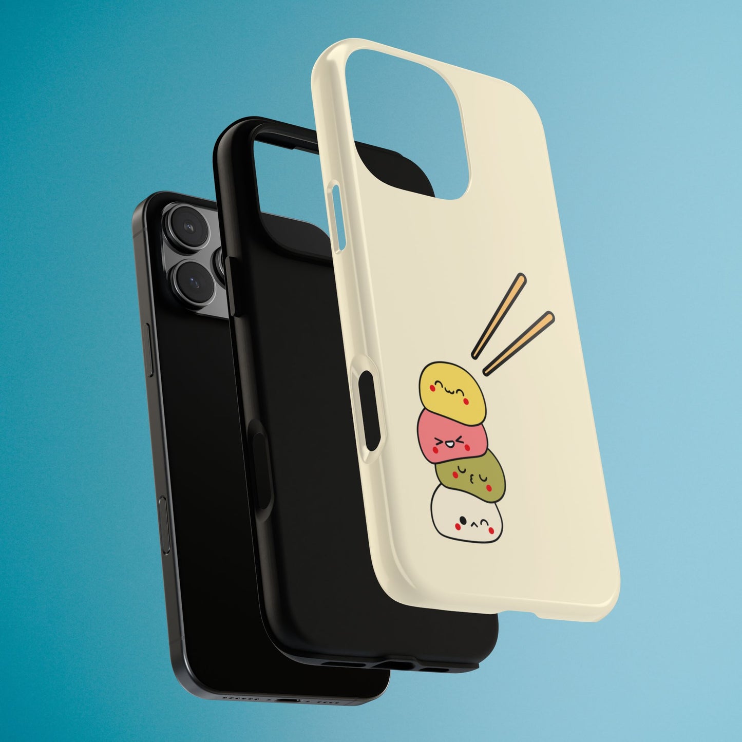 Cute Kawaii Snack Phone Case: iPhone 16–17, Galaxy S23–26, Pixel 7–9