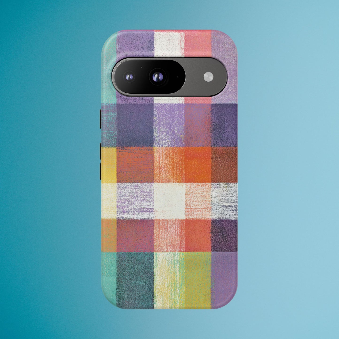 Colorful Plaid Phone Case - iPhone, Galaxy and Pixel Models
