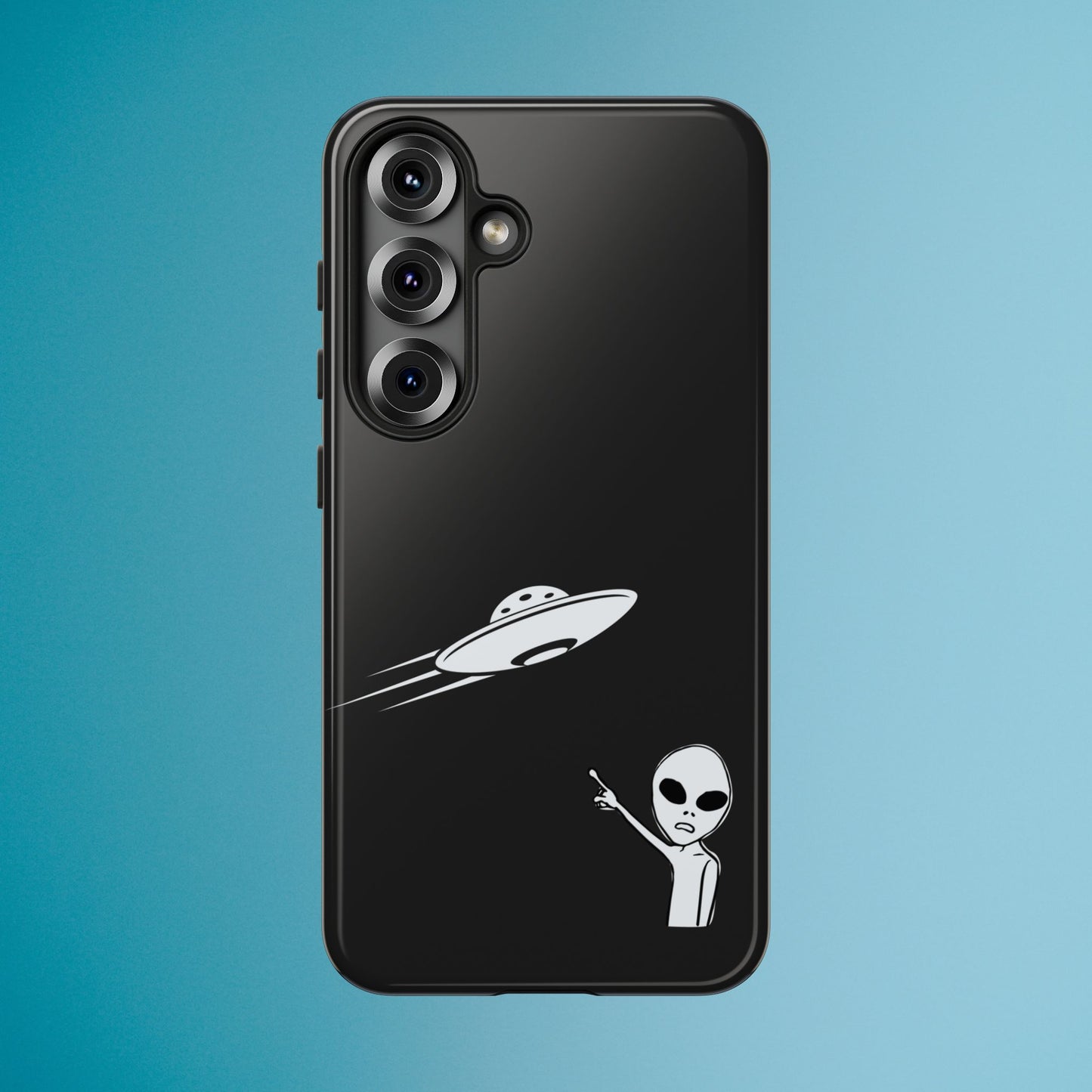 Alien UFO Phone Case, Supernatural Space Design, Sci Fi Aesthetic iPhone Samsung Pixel Cover