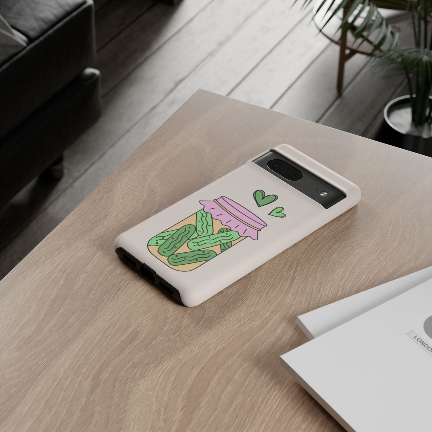 Pickle Jar Phone Case: iPhone, Pixel and Galaxy