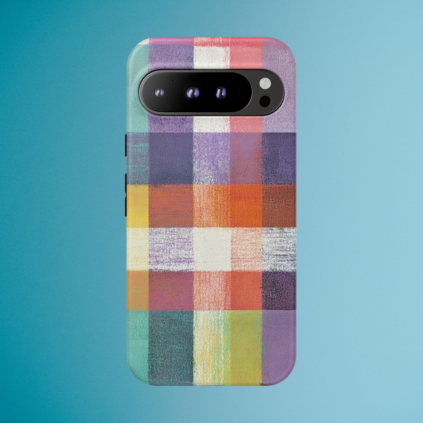 Colorful Plaid Phone Case - iPhone, Galaxy and Pixel Models