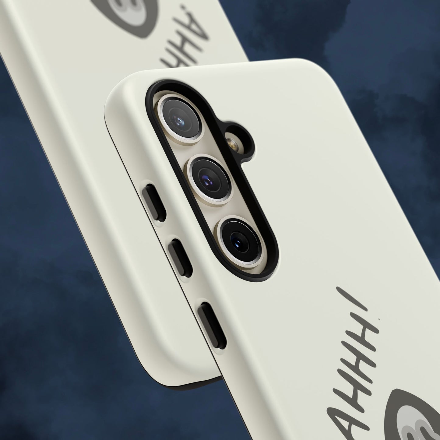 Ghostface Phone Case: Horror Movie Parody iPhone Samsung Pixel Cover