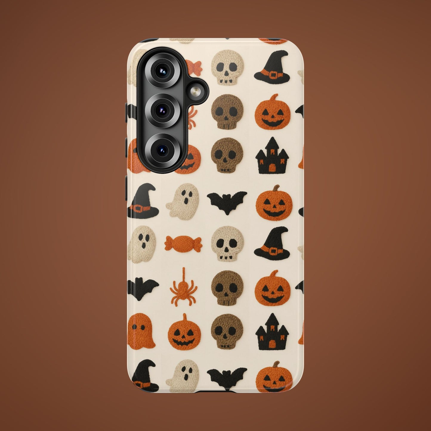 Spooky Pattern Cover-  iPhone Samsung Pixel Case