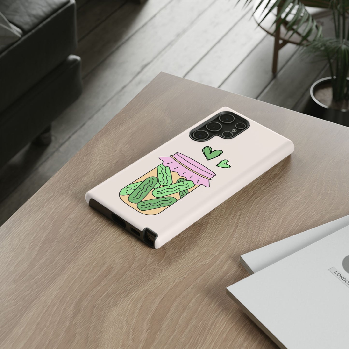 Pickle Jar Phone Case: iPhone, Pixel and Galaxy