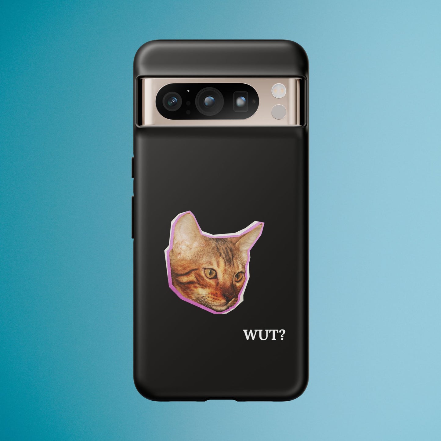 Funny Cat Meme Phone Case - iPhone, Galaxy, Pixel