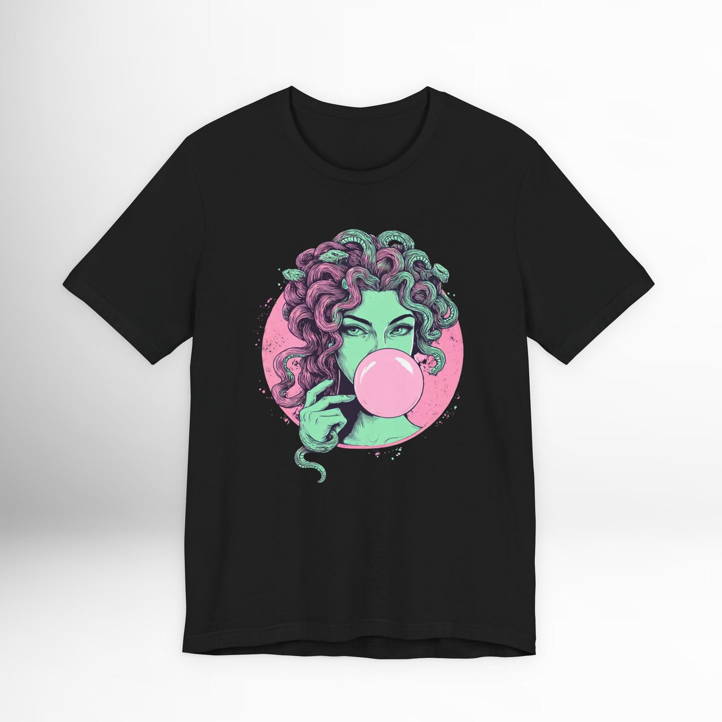 Medusa Bubblegum T-Shirt | Greek Mythology Graphic Tee