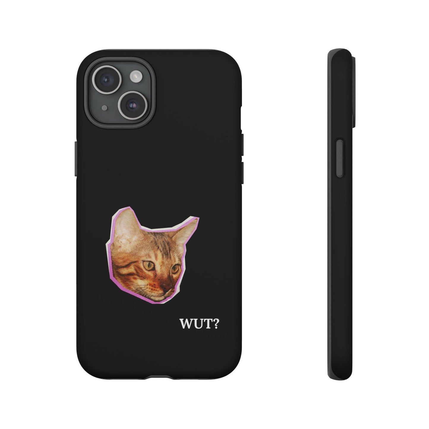 Funny Cat Meme Phone Case - iPhone, Galaxy, Pixel