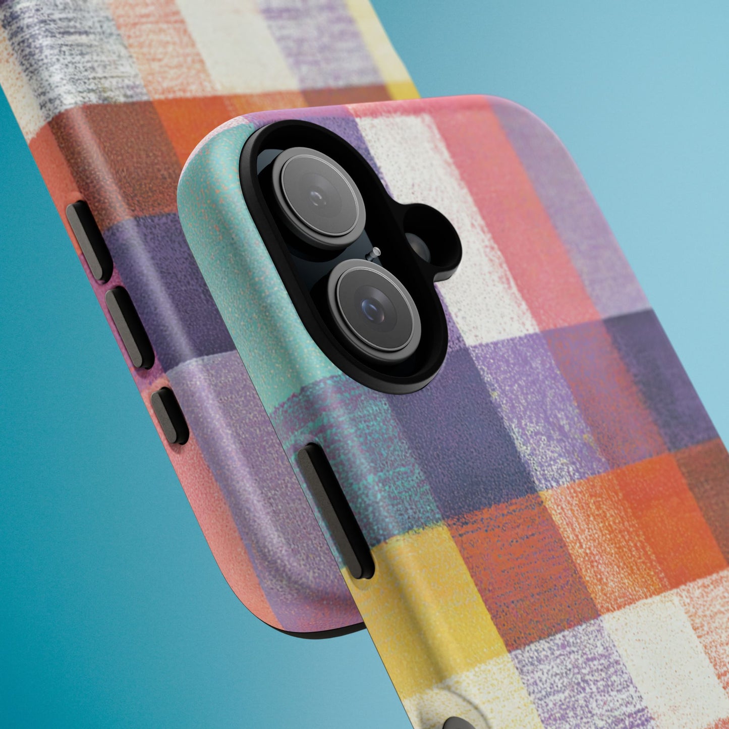 Colorful Plaid Phone Case - iPhone, Galaxy and Pixel Models