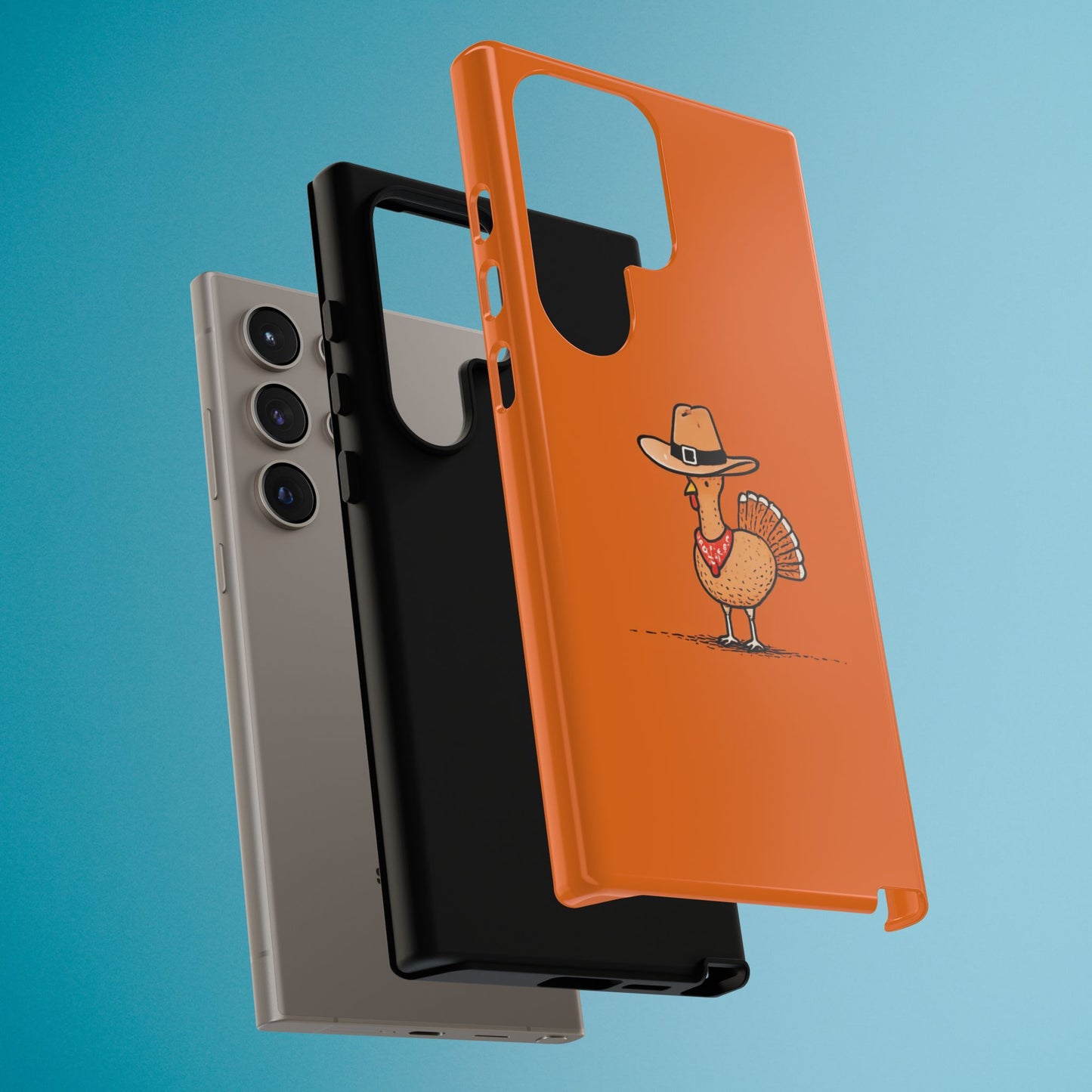 Turkey Phone Case, Funny Thanksgiving Cover, Autumn Fall Design iPhone Samsung Pixel