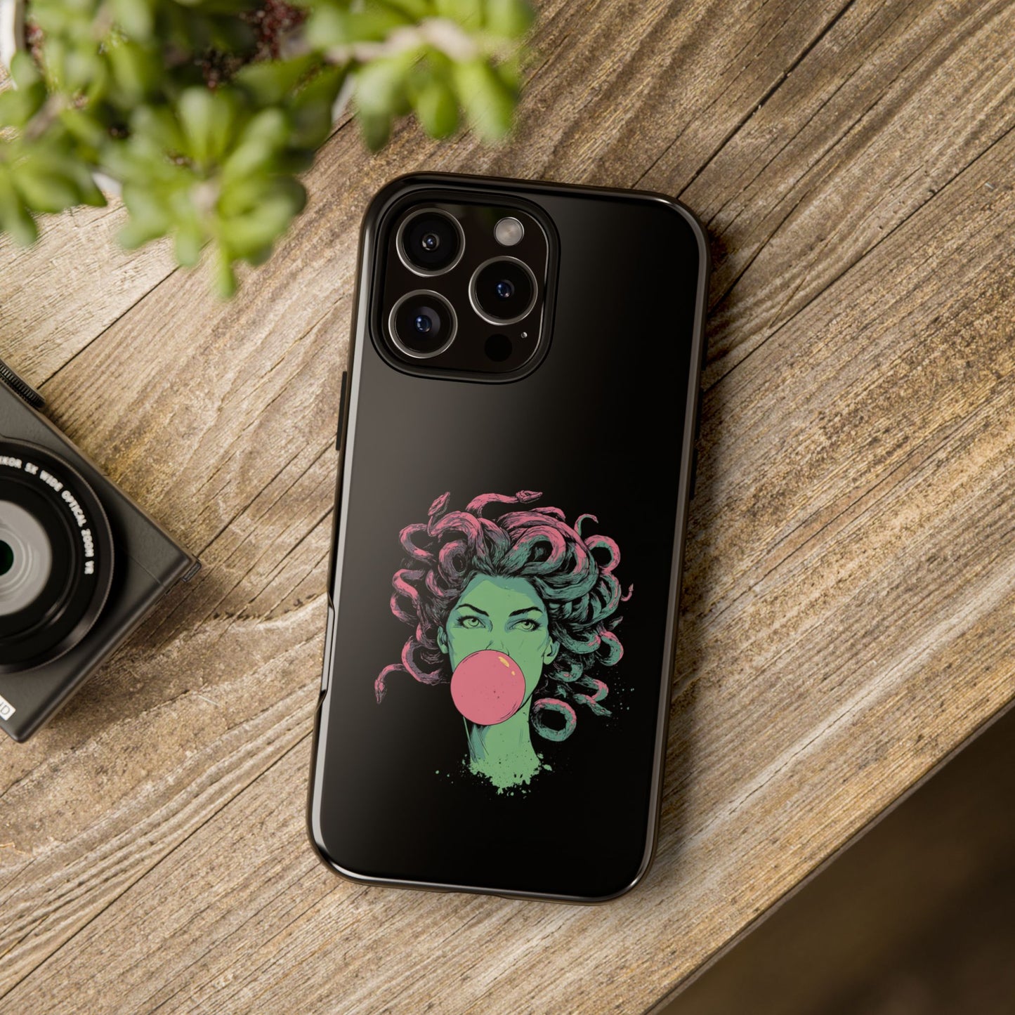 Medusa Phone Case: Gothic iPhone, Pixel, Samsung Galaxy