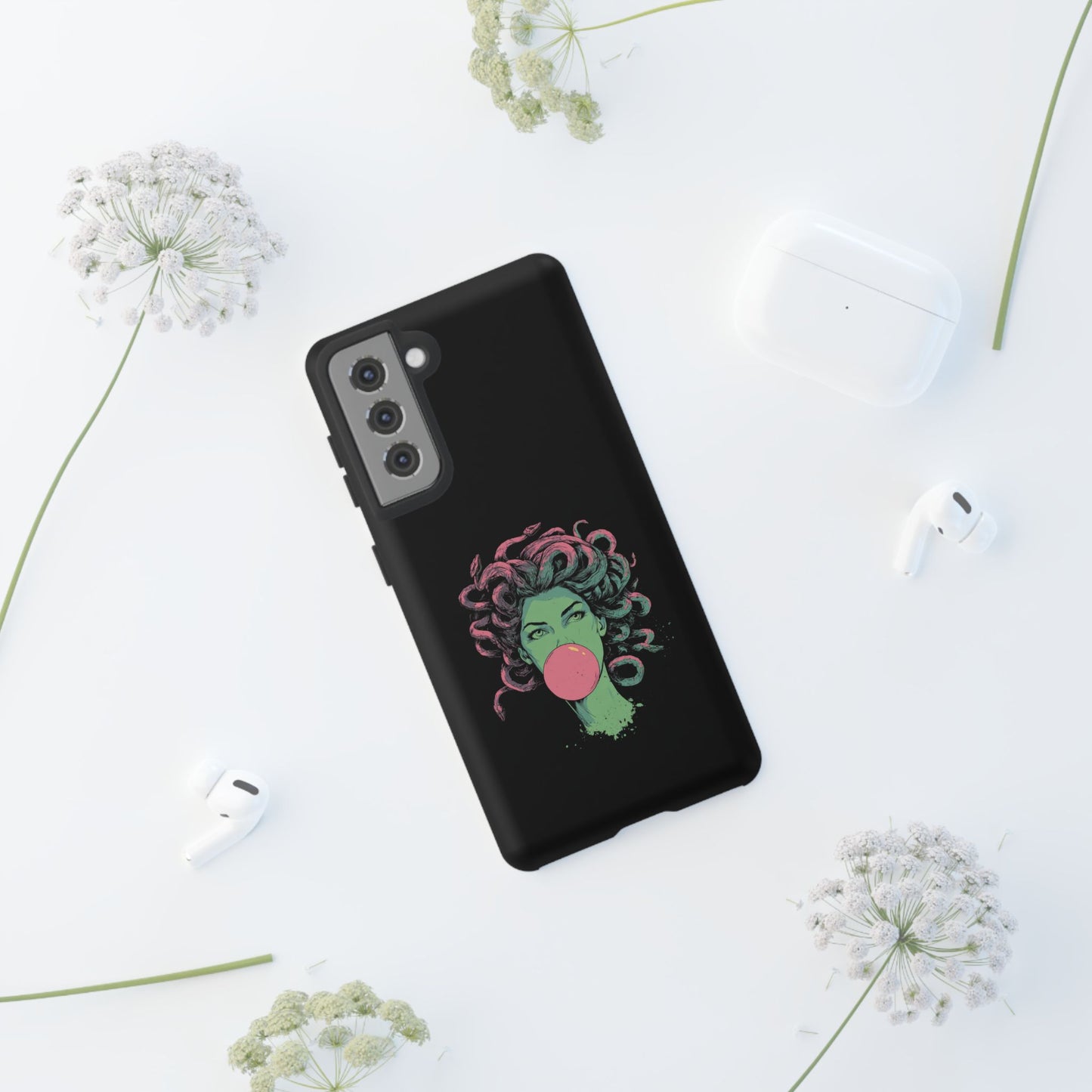 Medusa Phone Case: Gothic iPhone, Pixel, Samsung Galaxy