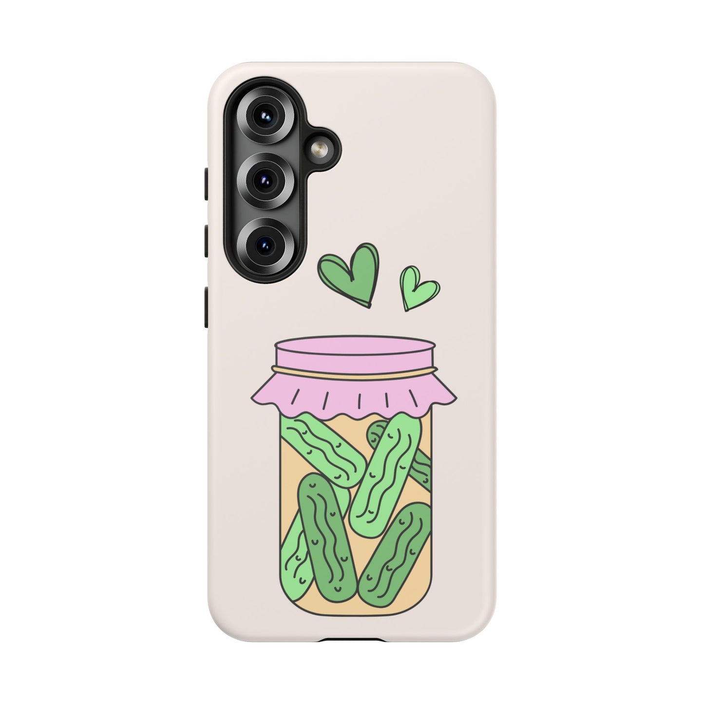 Pickle Jar Phone Case: iPhone, Pixel and Galaxy