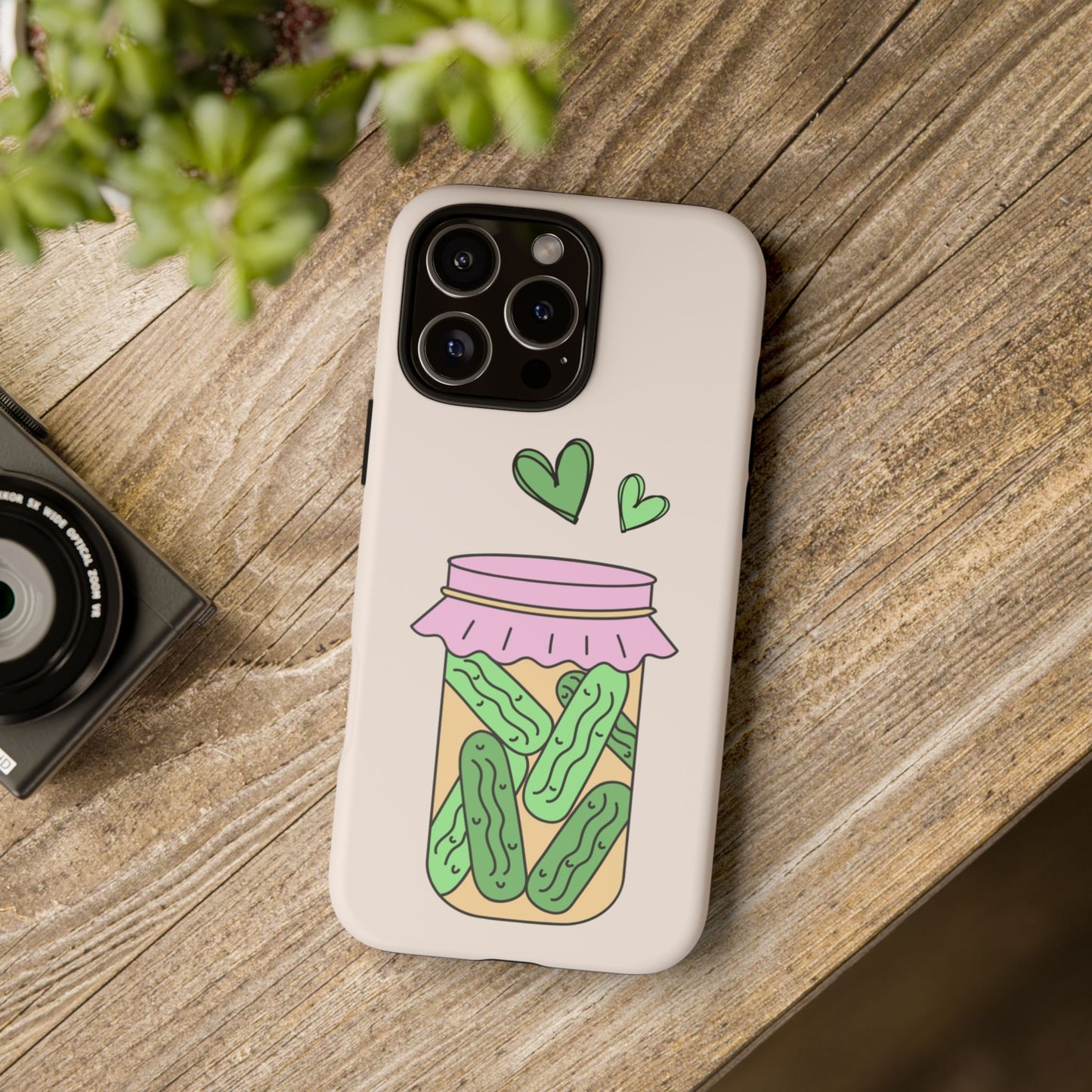 Pickle Jar Phone Case: iPhone, Pixel and Galaxy