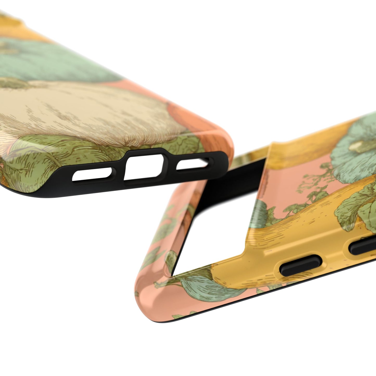 Pumpkin Patch Phone Case - Autumn Aesthetic iPhone Samsung Cover, Fall Halloween Pumpkin Design, Cozy Rustic Harvest Phone Accessory