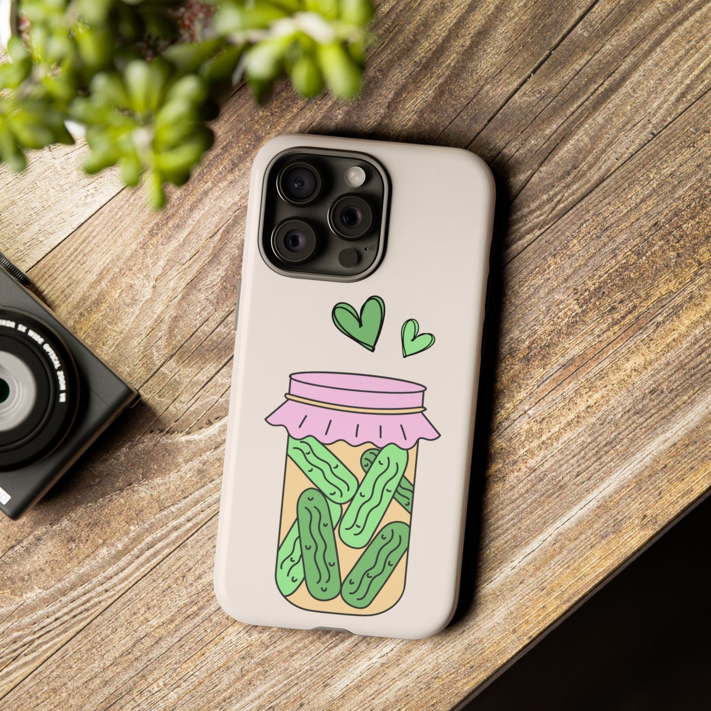 Pickle Jar Phone Case: iPhone, Pixel and Galaxy