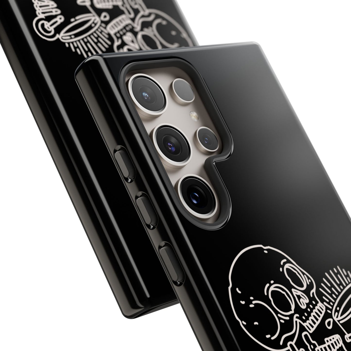 Skull Coffee Phone Case Gothic iPhone, Samsung,!Pixel