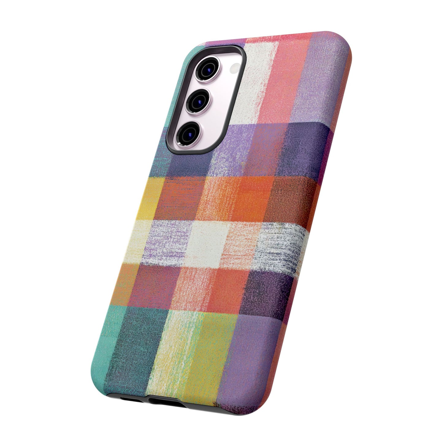 Colorful Plaid Phone Case - iPhone, Galaxy and Pixel Models