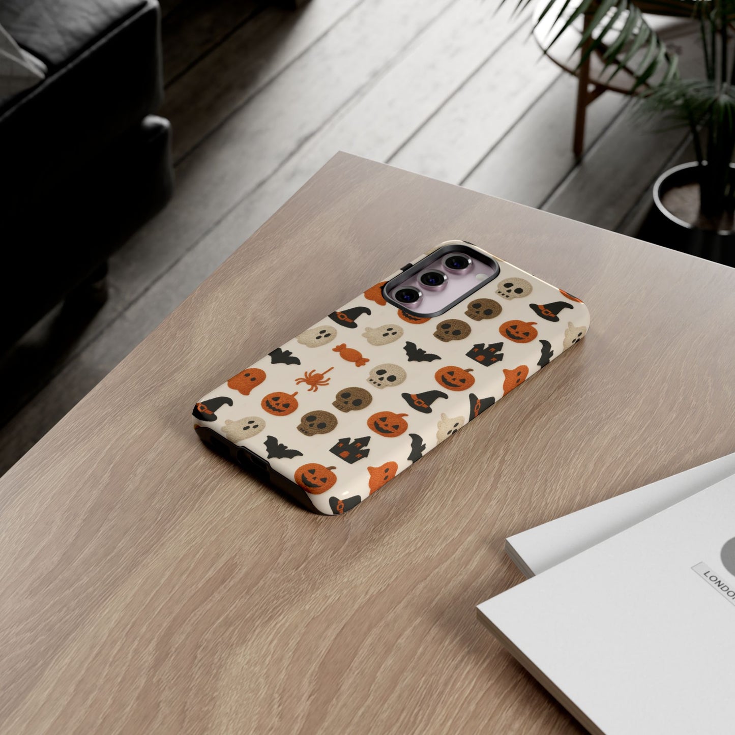 Spooky Pattern Cover-  iPhone Samsung Pixel Case