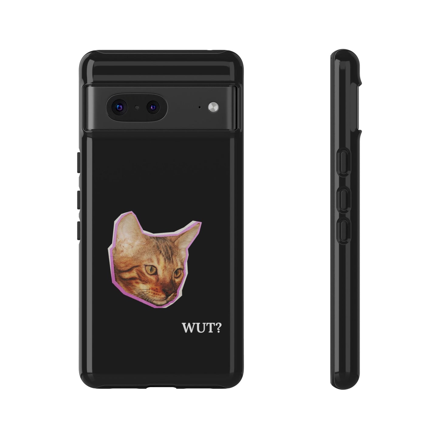 Funny Cat Meme Phone Case - iPhone, Galaxy, Pixel