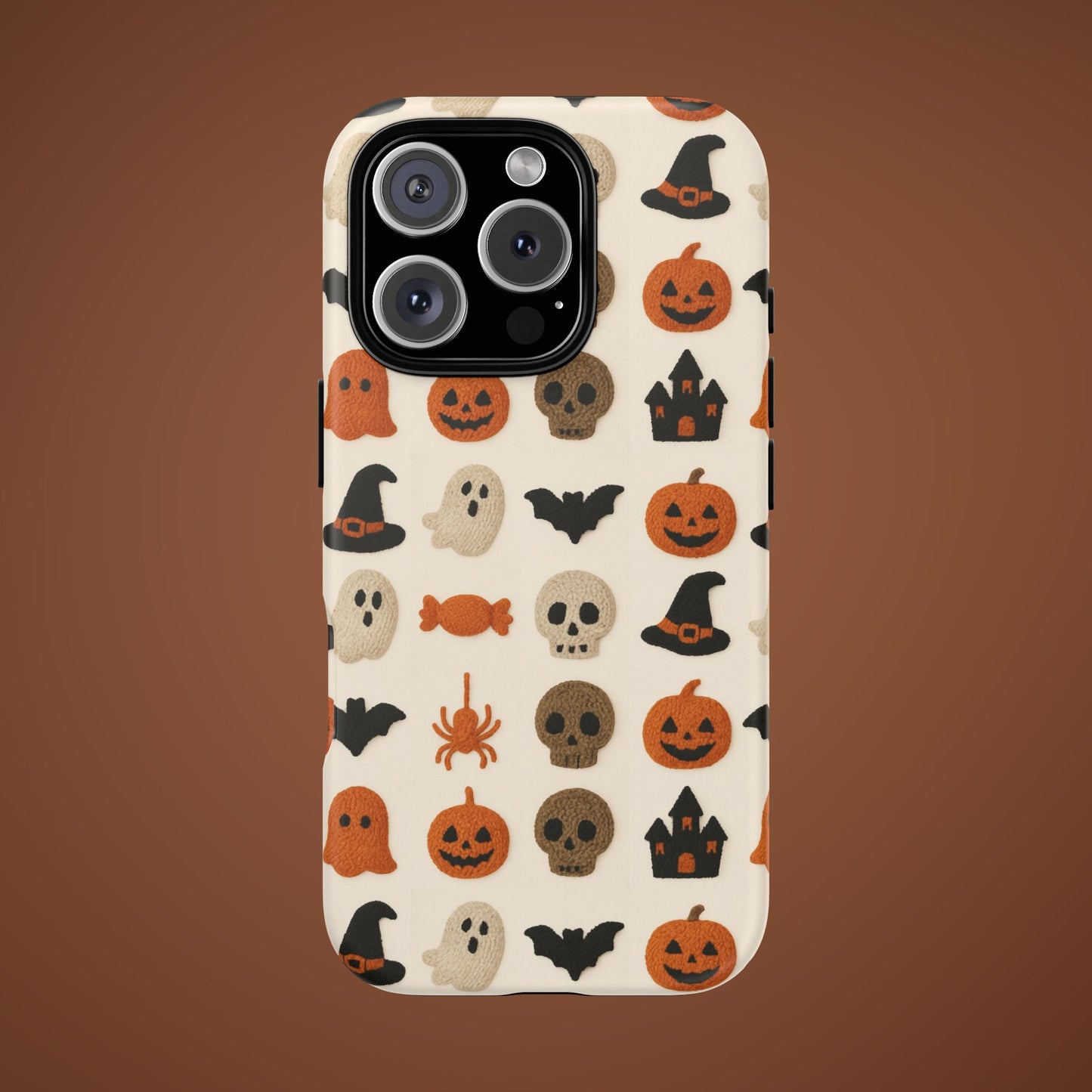 Spooky Pattern Cover-  iPhone Samsung Pixel Case