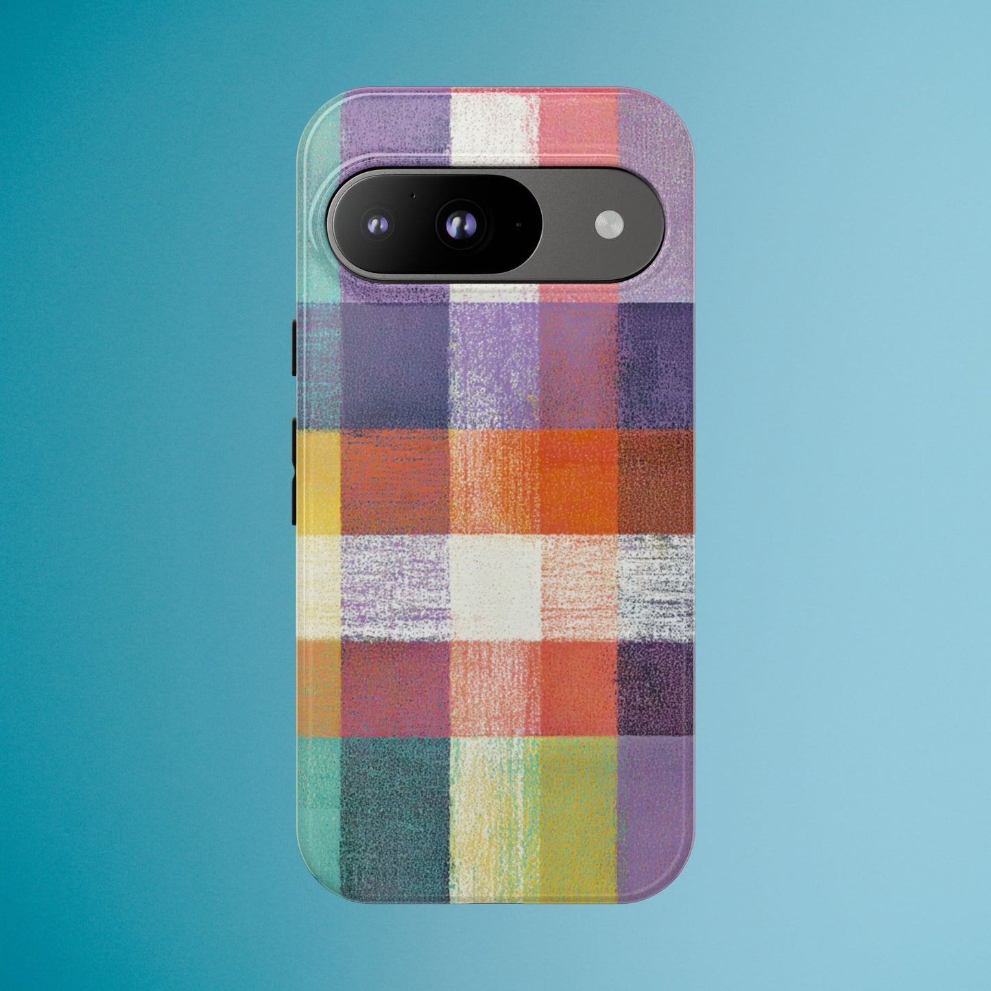 Colorful Plaid Phone Case - iPhone, Galaxy and Pixel Models