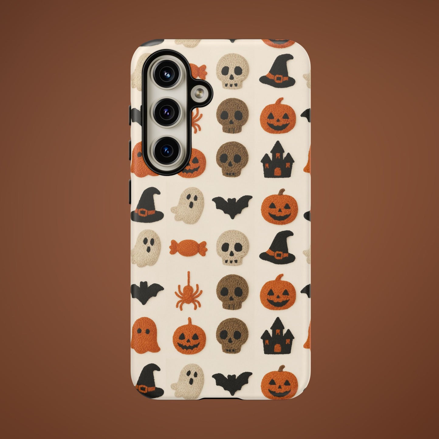 Spooky Pattern Cover-  iPhone Samsung Pixel Case