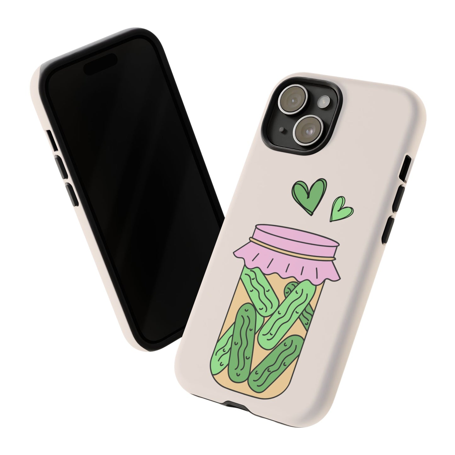 Pickle Jar Phone Case: iPhone, Pixel and Galaxy