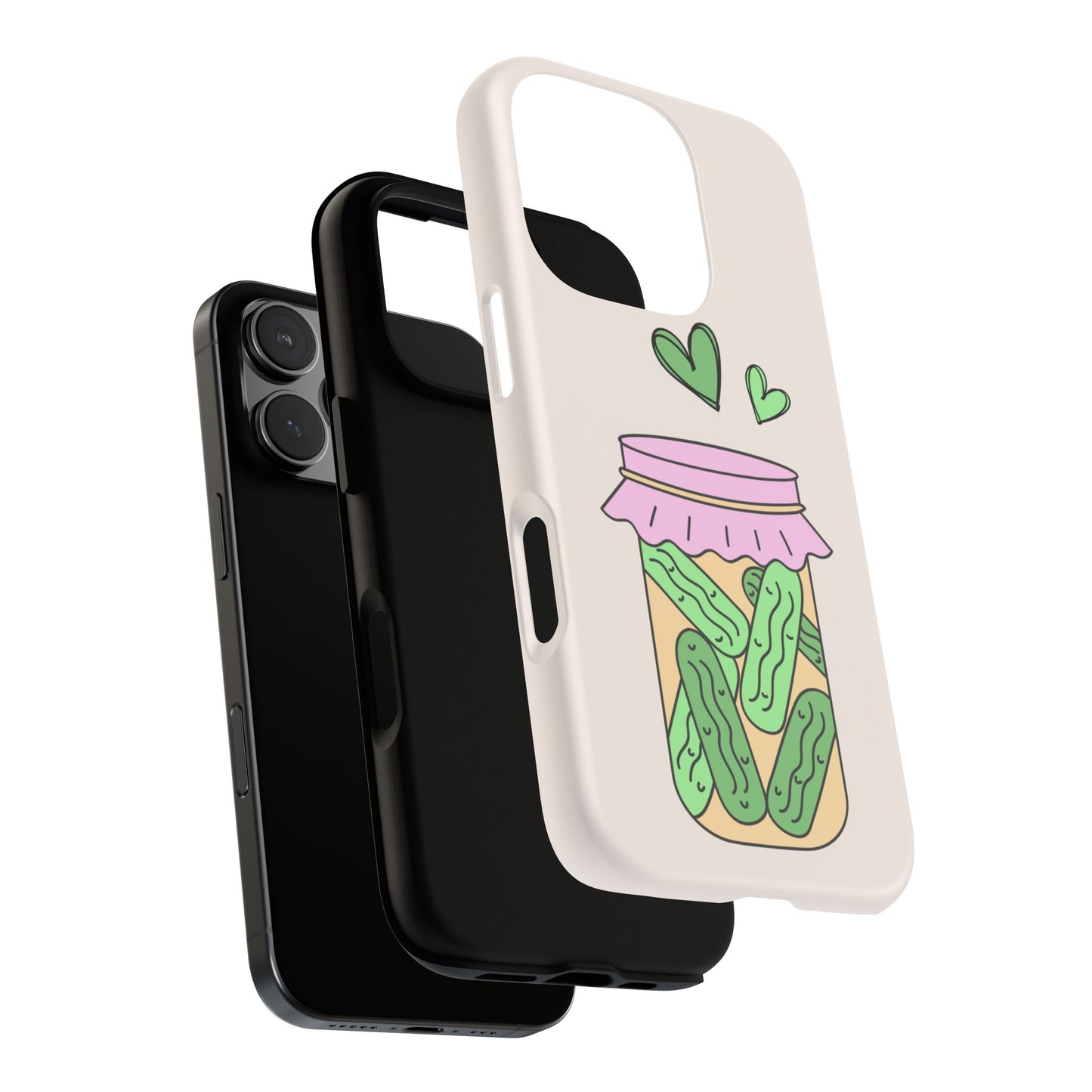 Pickle Jar Phone Case: iPhone, Pixel and Galaxy