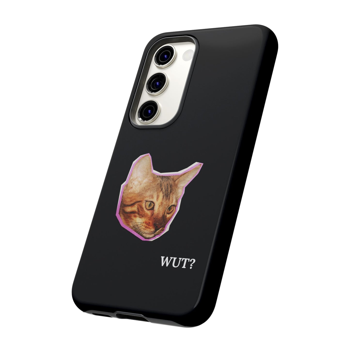 Funny Cat Meme Phone Case - iPhone, Galaxy, Pixel