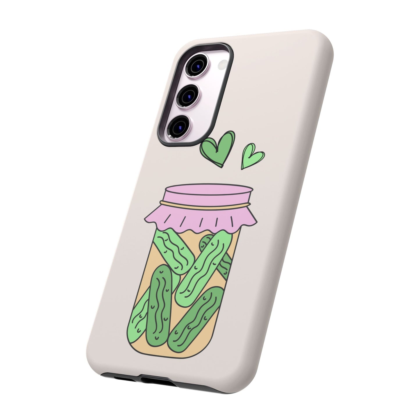 Pickle Jar Phone Case: iPhone, Pixel and Galaxy