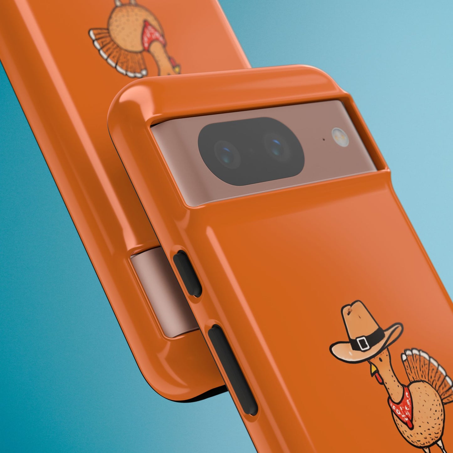 Turkey Phone Case, Funny Thanksgiving Cover, Autumn Fall Design iPhone Samsung Pixel