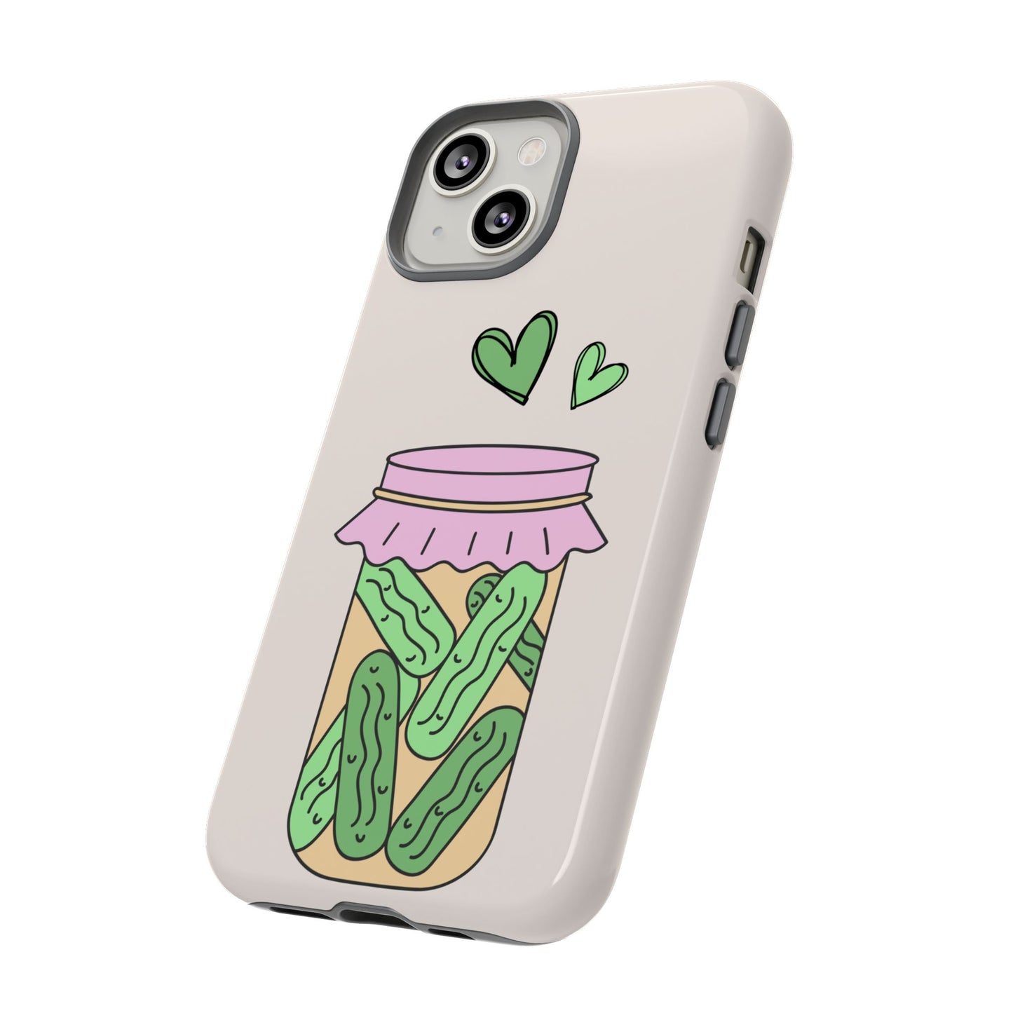 Pickle Jar Phone Case: iPhone, Pixel and Galaxy