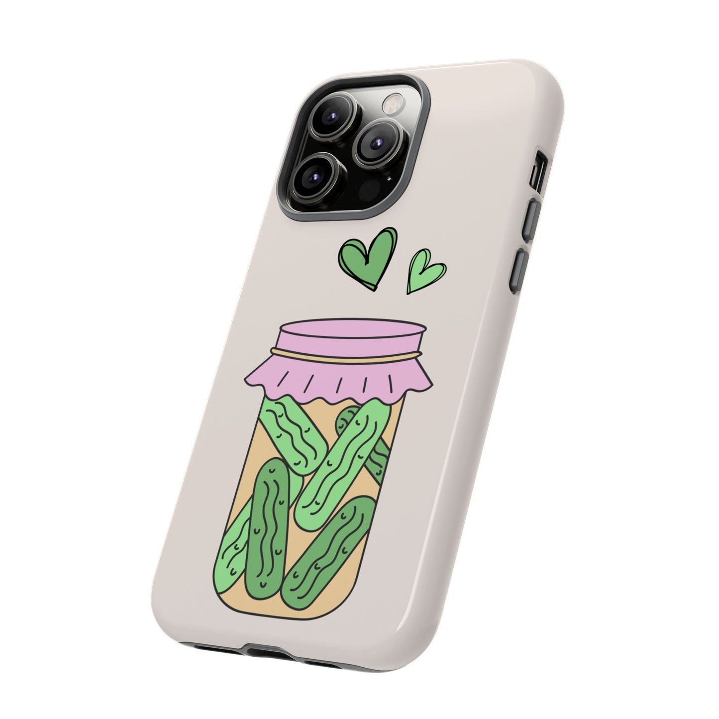 Pickle Jar Phone Case: iPhone, Pixel and Galaxy