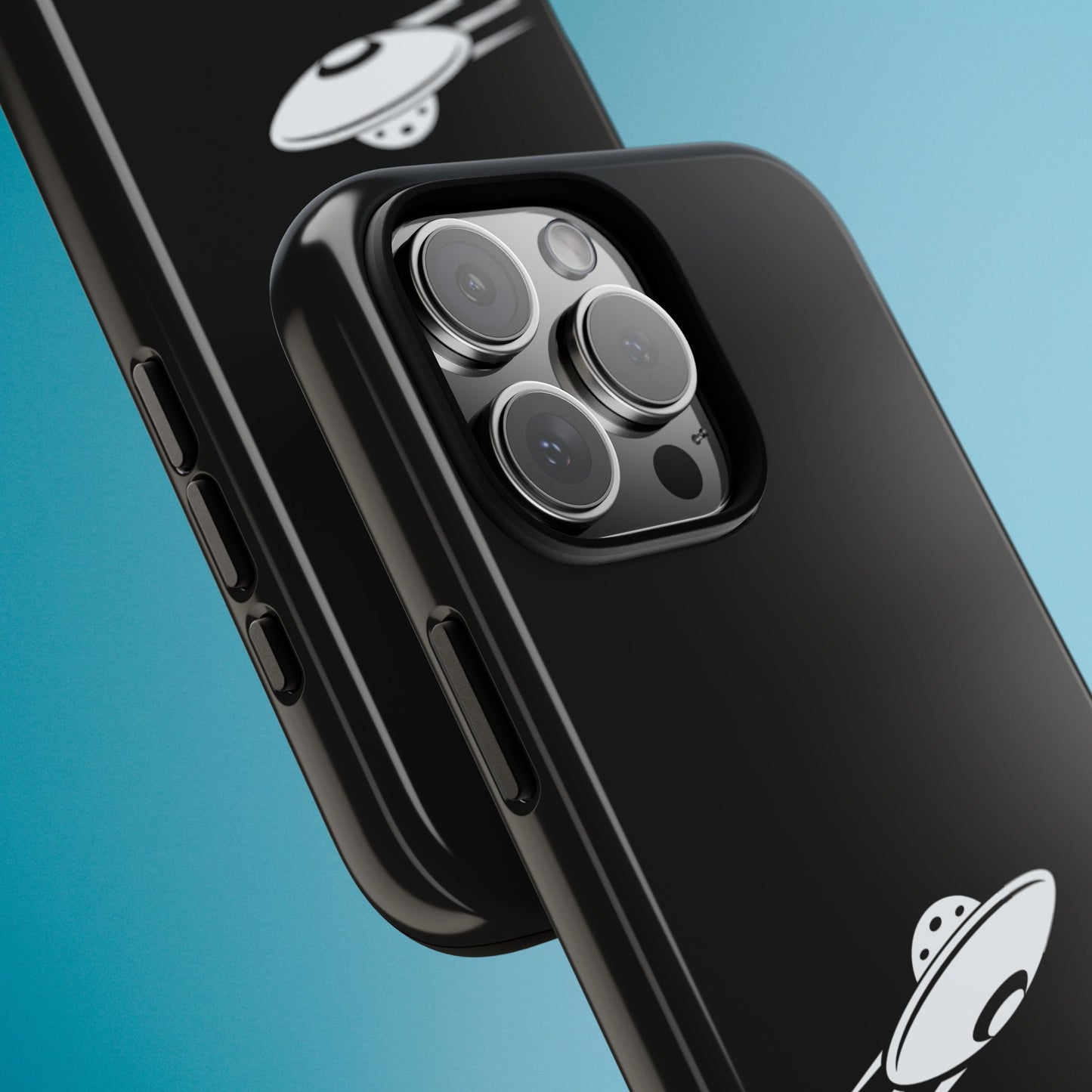 Alien UFO Phone Case, Supernatural Space Design, Sci Fi Aesthetic iPhone Samsung Pixel Cover