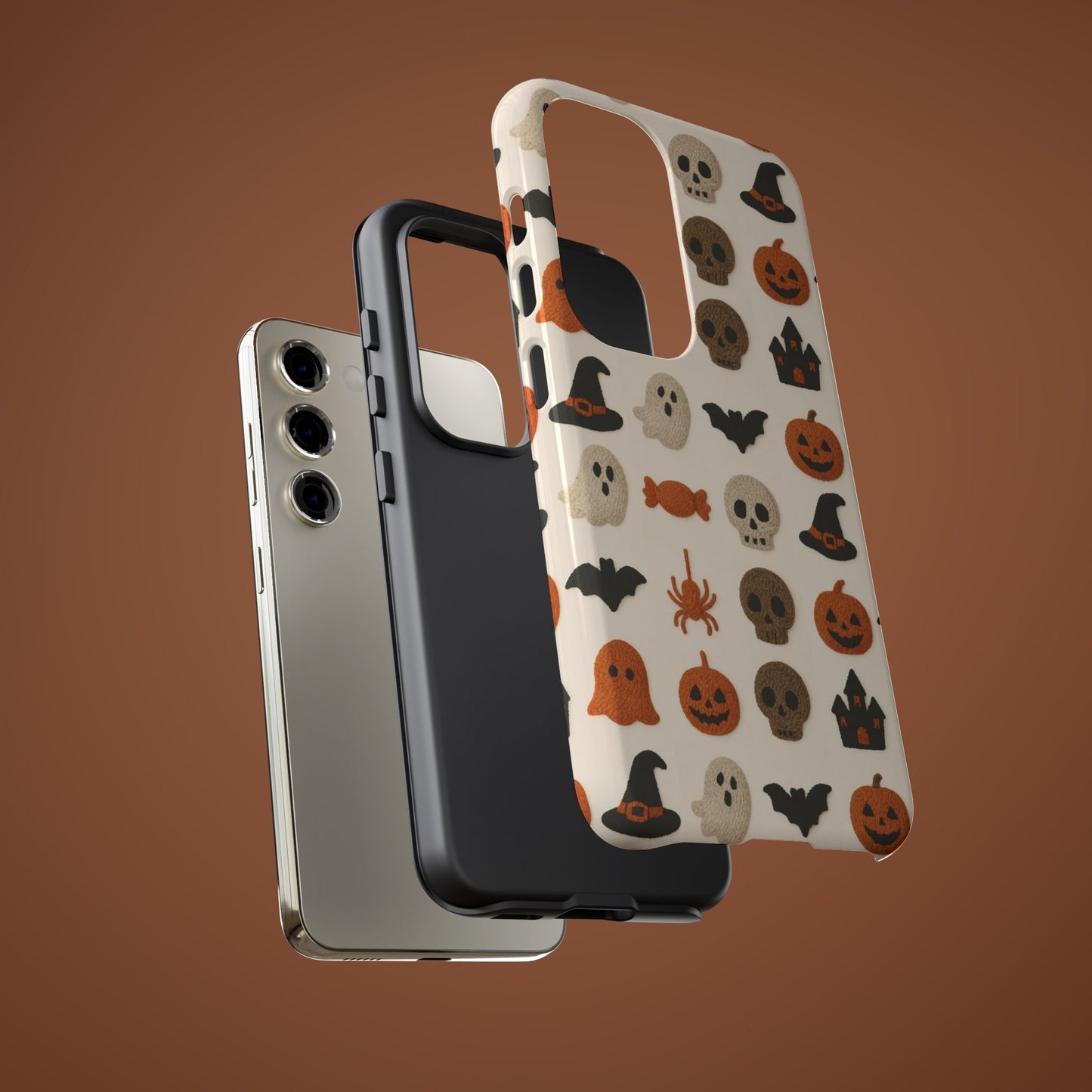Spooky Pattern Cover-  iPhone Samsung Pixel Case