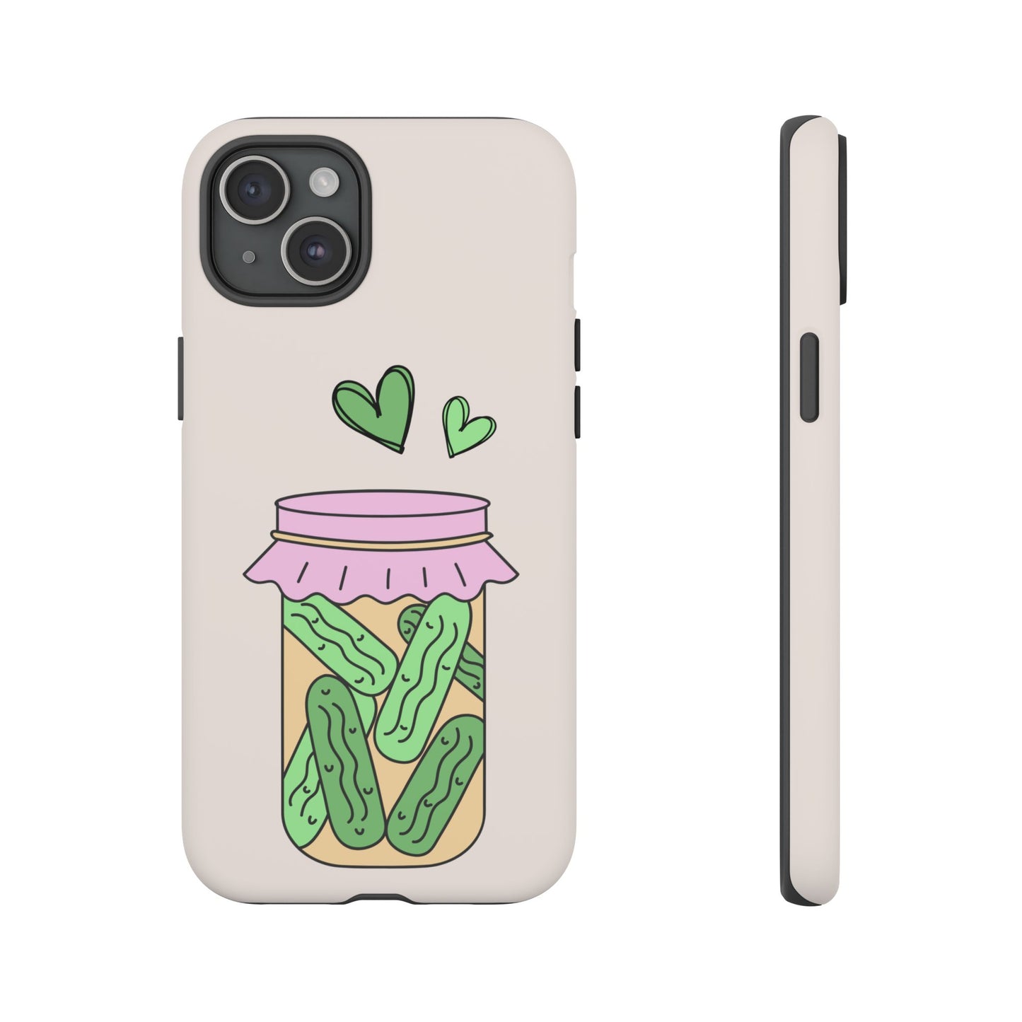 Pickle Jar Phone Case: iPhone, Pixel and Galaxy