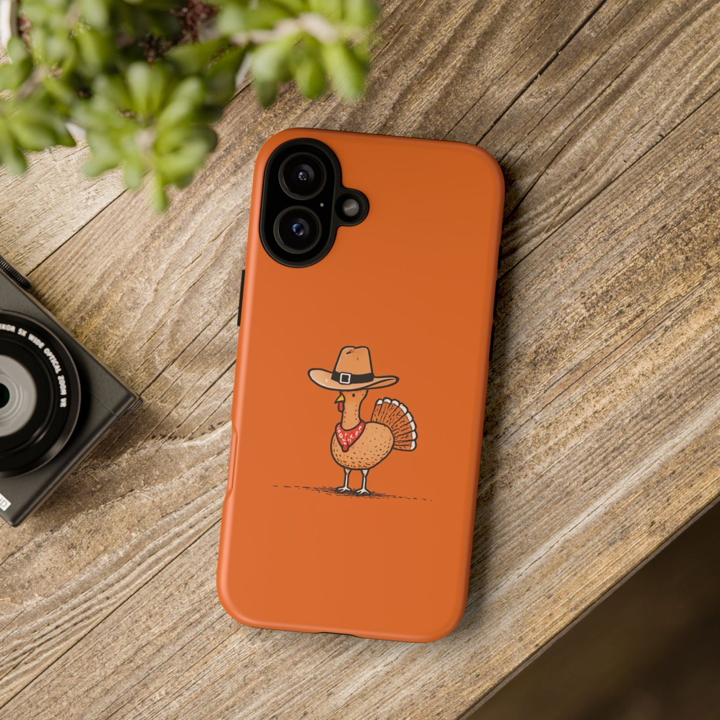 Turkey Phone Case, Funny Thanksgiving Cover, Autumn Fall Design iPhone Samsung Pixel