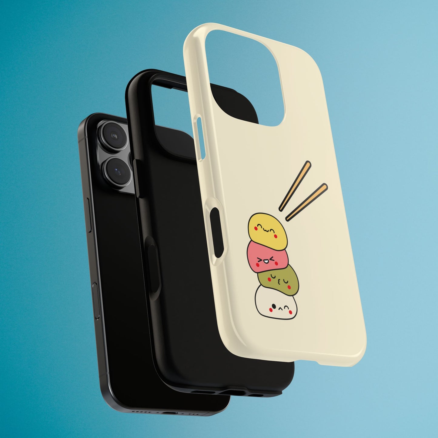 Cute Kawaii Snack Phone Case: iPhone 16–17, Galaxy S23–26, Pixel 7–9