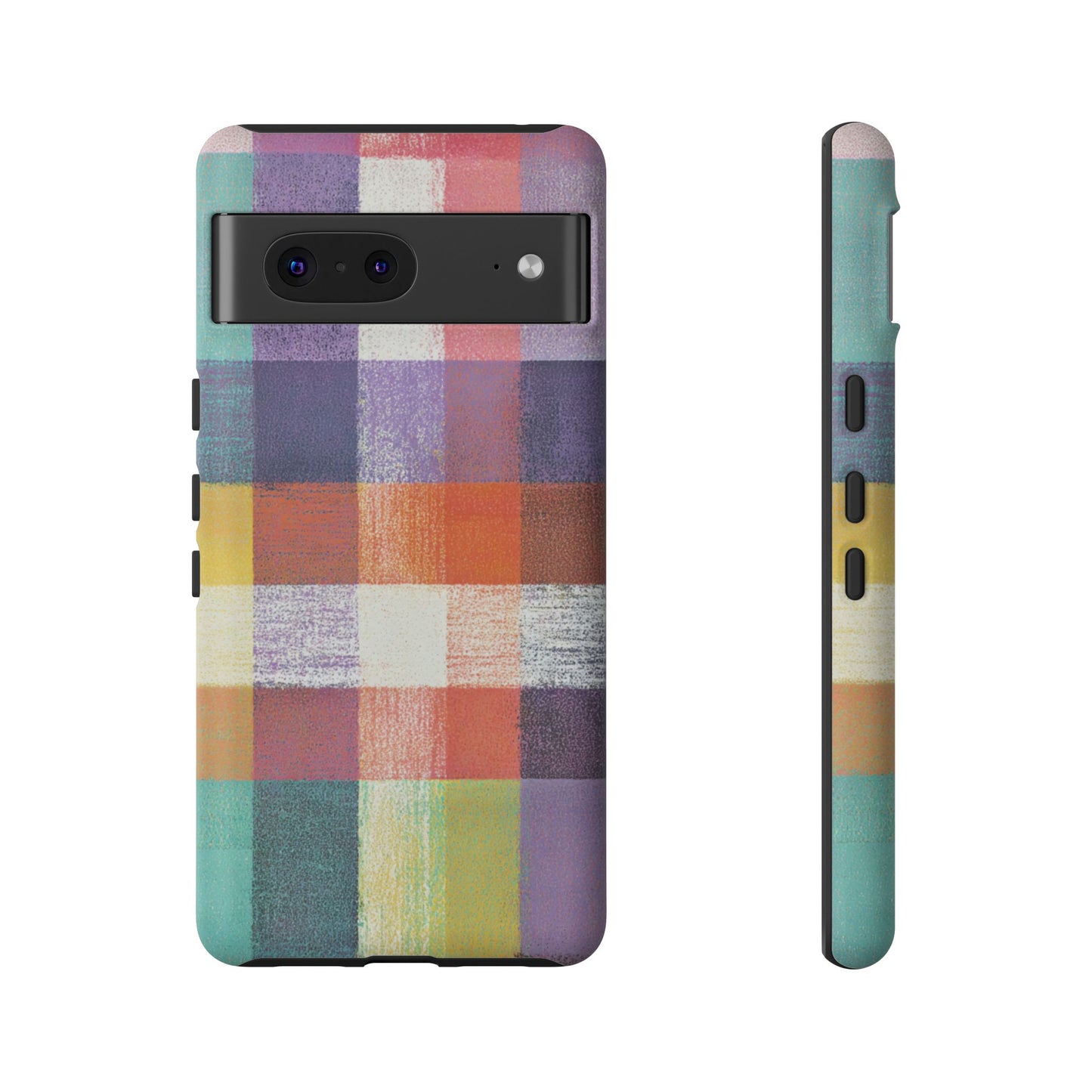 Colorful Plaid Phone Case - iPhone, Galaxy and Pixel Models