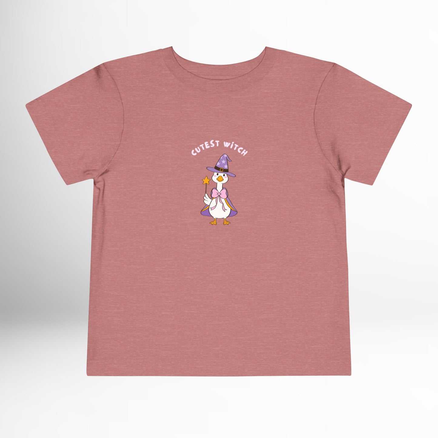 Cutest Witch Toddler Shirt - Goose Halloween Cotton Tee (2T-5T)