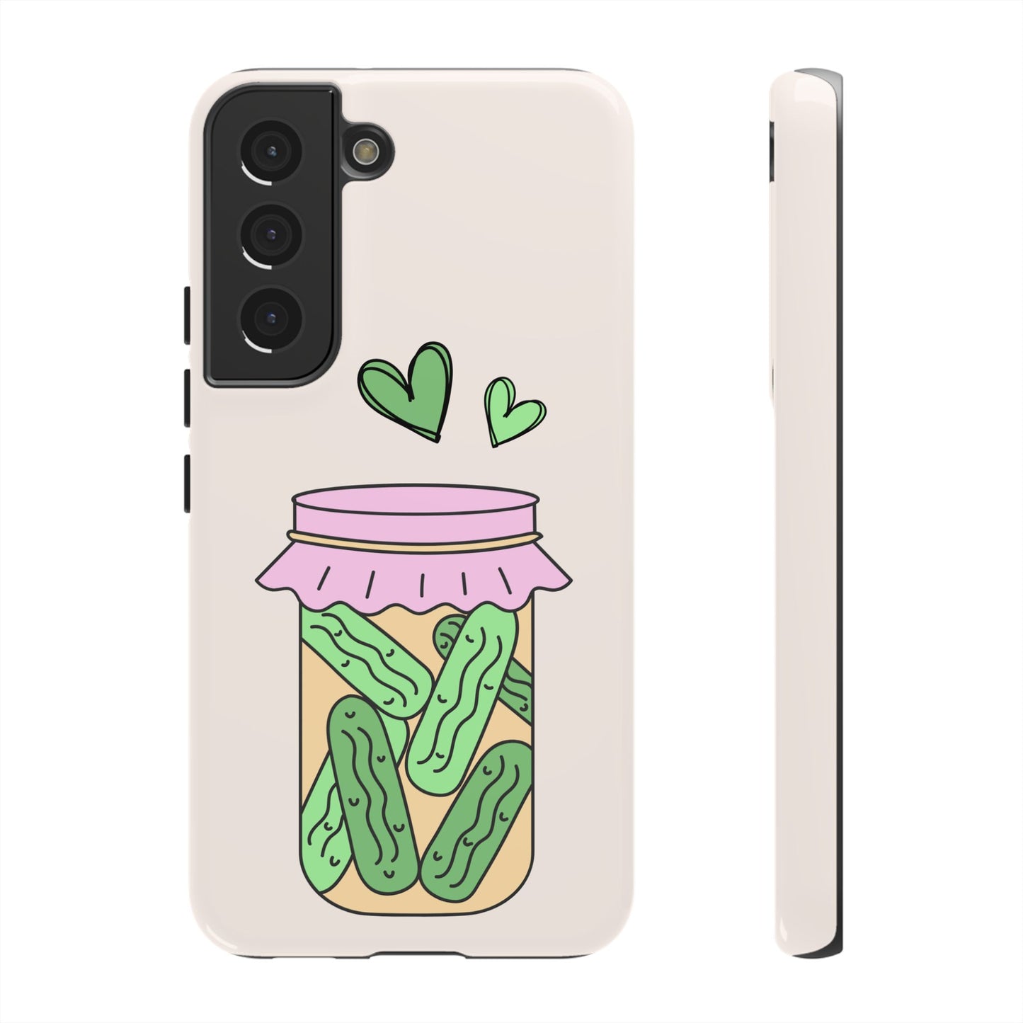 Pickle Jar Phone Case: iPhone, Pixel and Galaxy