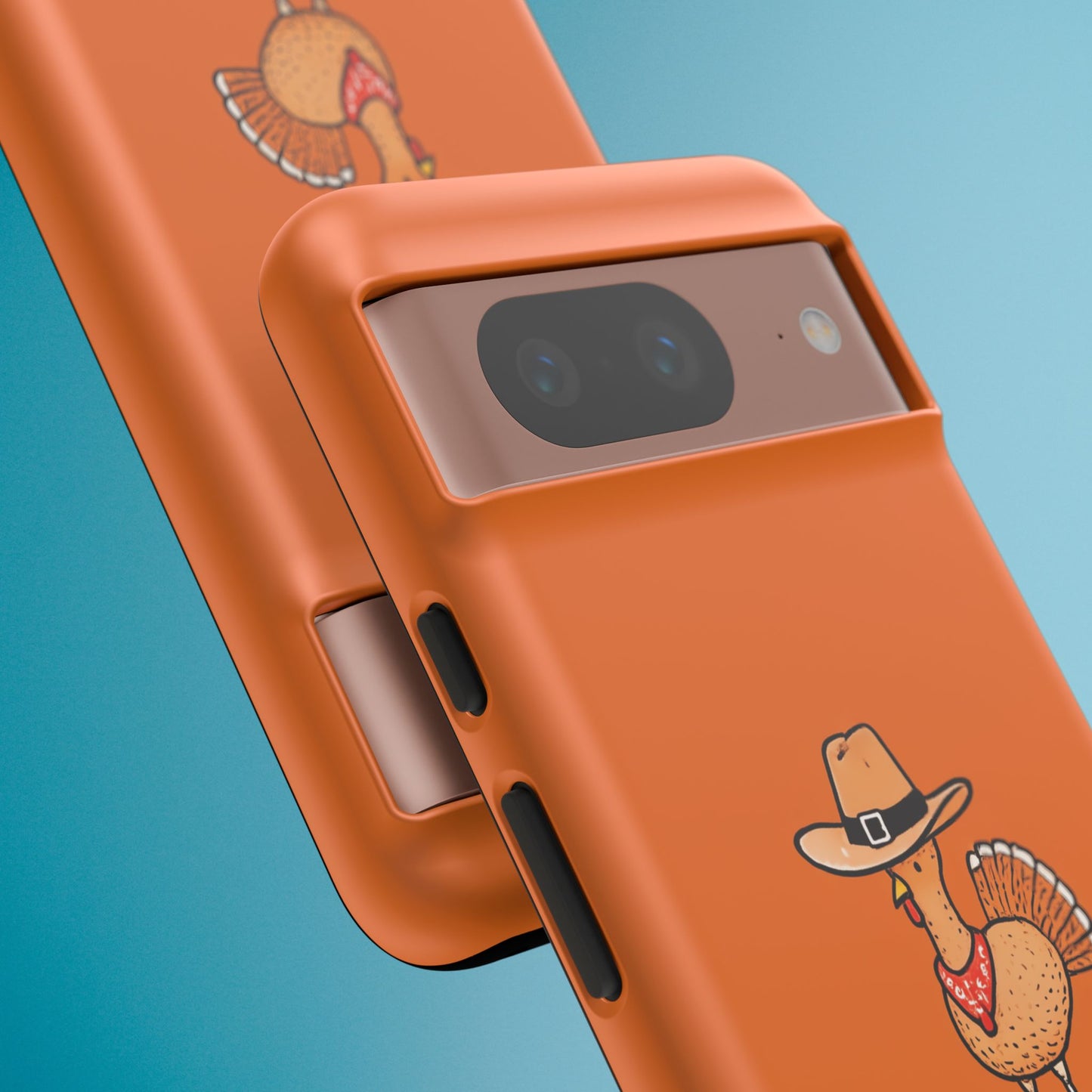 Turkey Phone Case, Funny Thanksgiving Cover, Autumn Fall Design iPhone Samsung Pixel