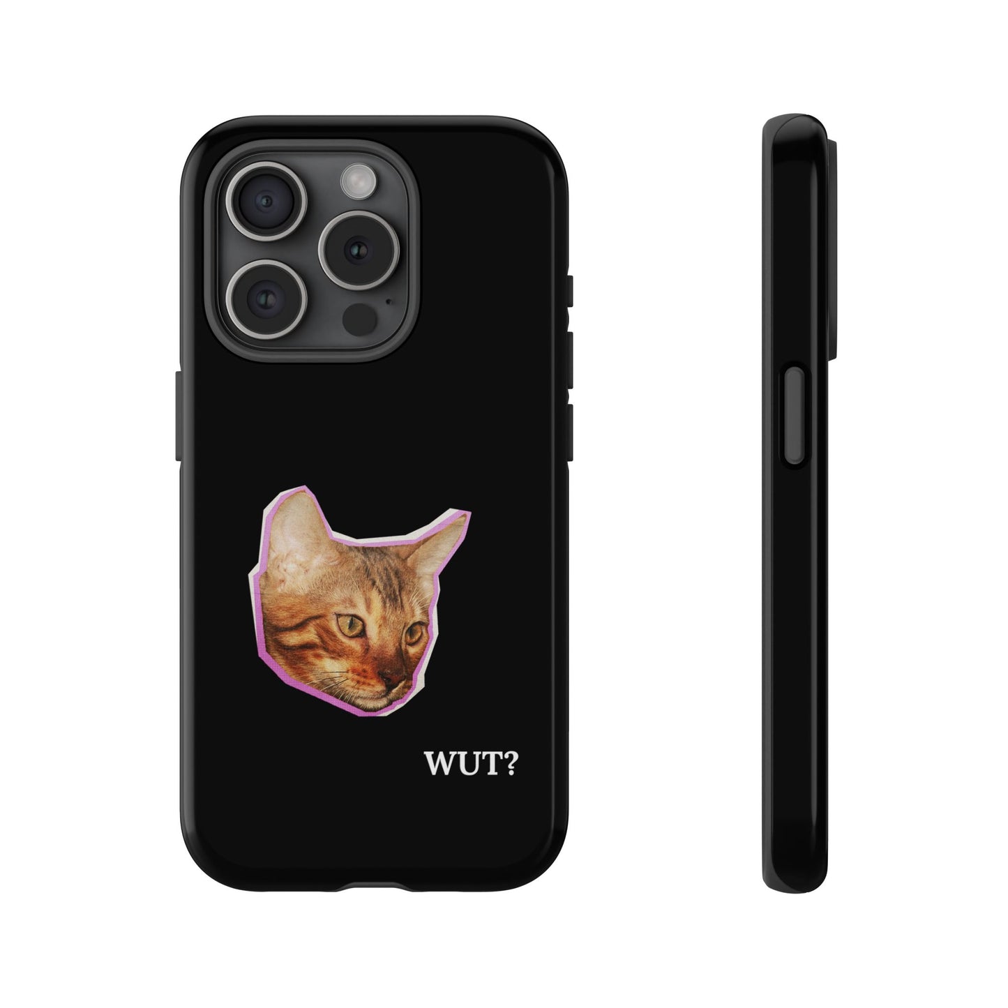 Funny Cat Meme Phone Case - iPhone, Galaxy, Pixel