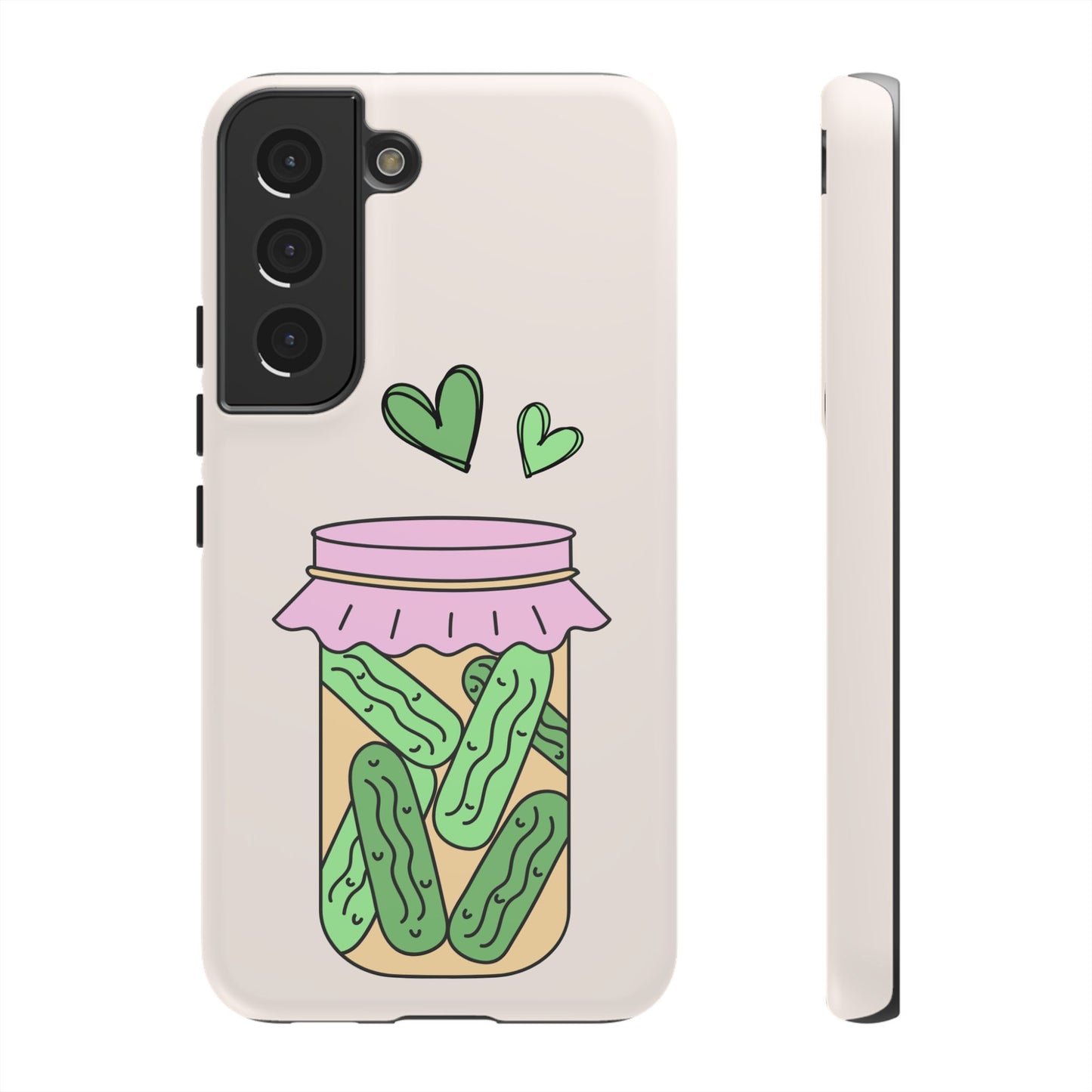 Pickle Jar Phone Case: iPhone, Pixel and Galaxy