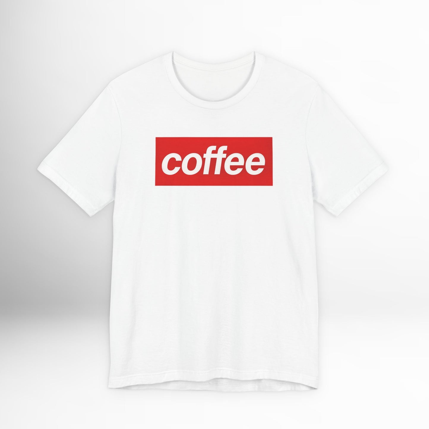 Coffee T-Shirt Minimalist Coffee Lover Graphic Tee, Funny Barista Shirt, Streetwear Style Coffee Gift
