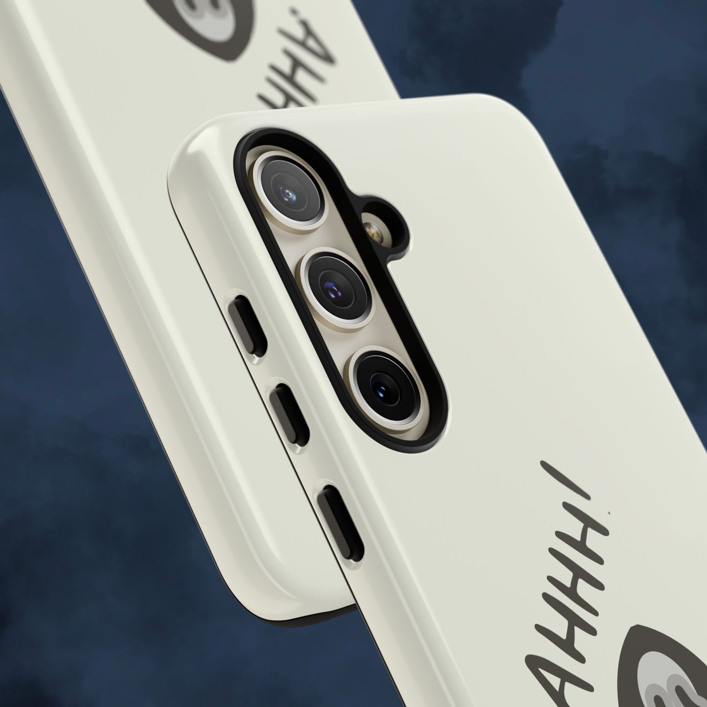 Ghostface Phone Case: Horror Movie Parody iPhone Samsung Pixel Cover