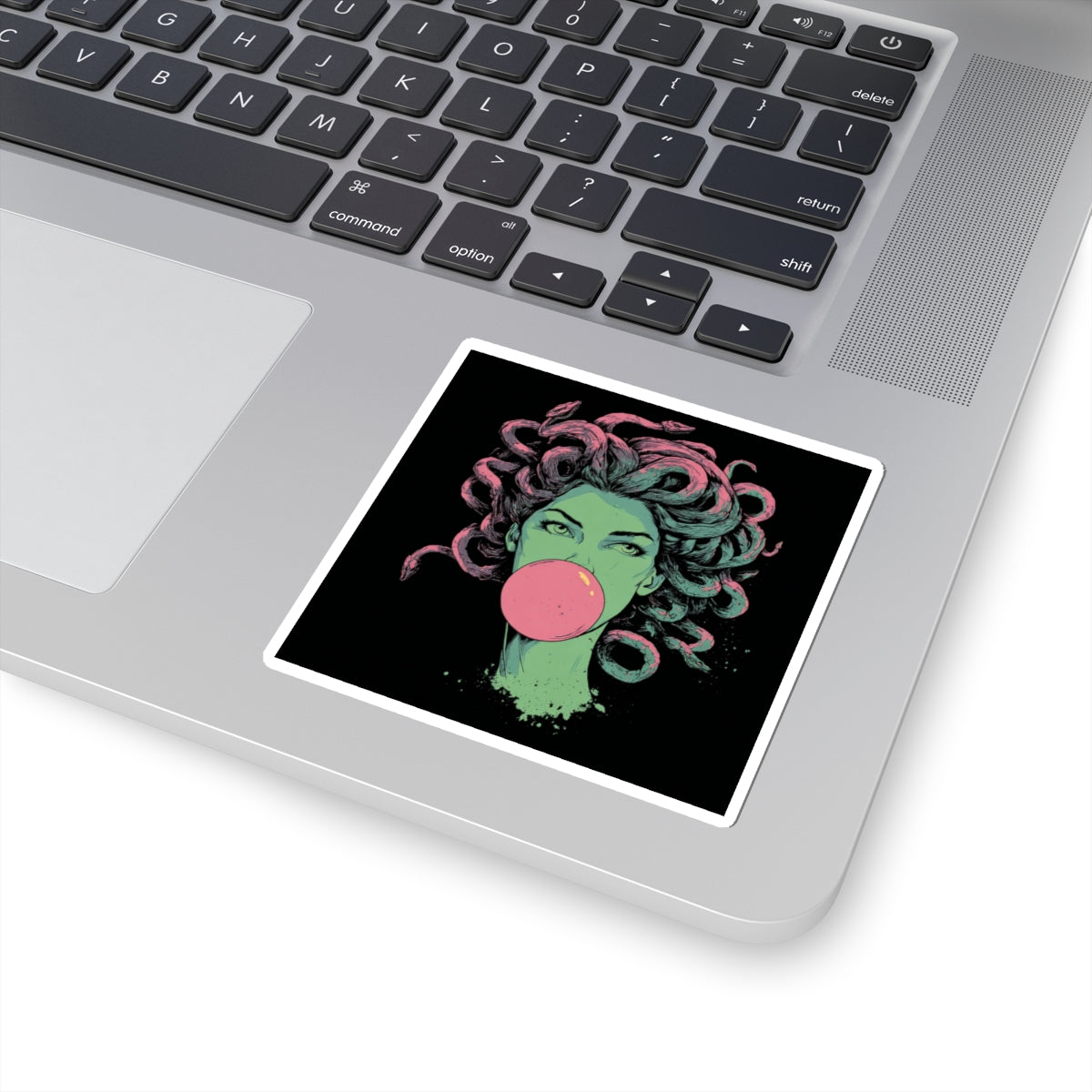 Medusa Bubblegum Kiss-Cut Stickers | Funky Decals for Laptops, Journals, Art Projects, Gifts, and Home Decor