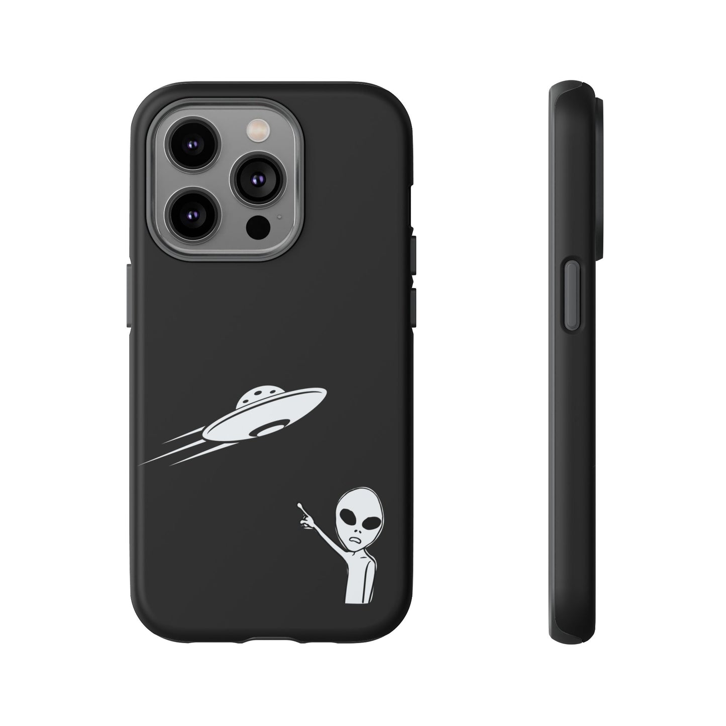 Alien UFO Phone Case, Supernatural Space Design, Sci Fi Aesthetic iPhone Samsung Pixel Cover